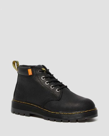Dr Martens Grader Extra Wide Internal Met Guard Kožené Čižmy Panske Čierne | 2386-NRFEC